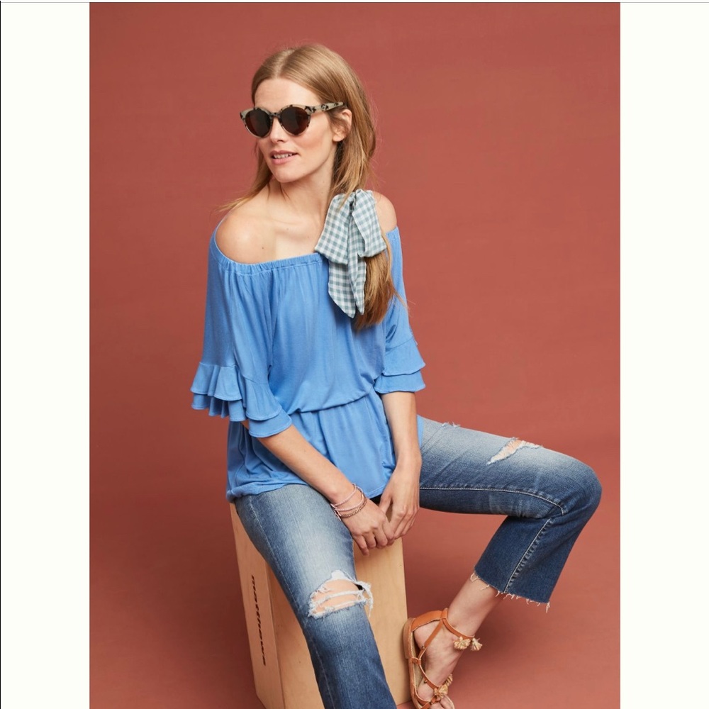 Anthropologie Bordeaux Aspasia top